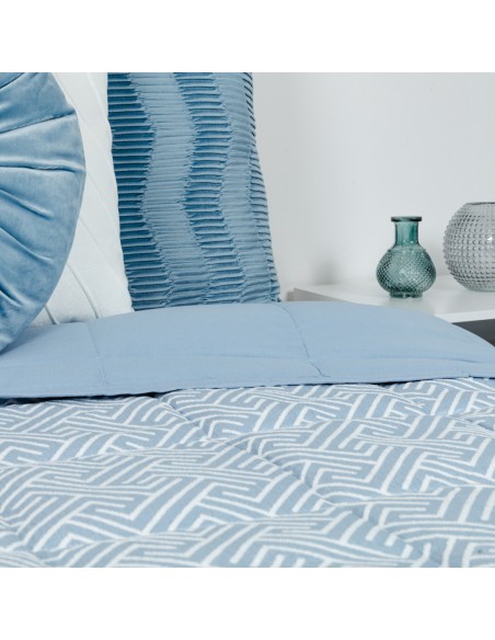 Colcha jacquard chenilla Elvira índigo - 120gr