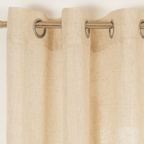 Cortina Brita beige cortinas-semitranslucidas