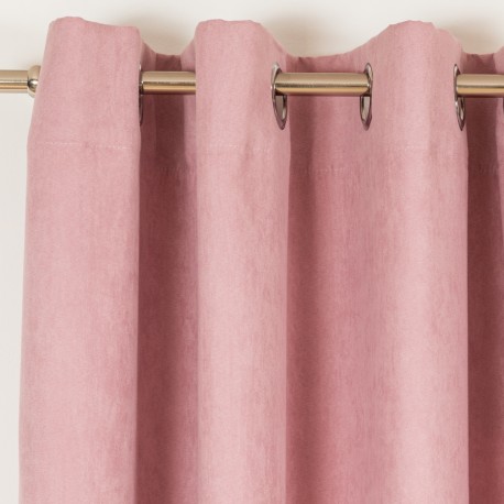 Cortina Ante rosa palo cortinas-visillos-y-estores