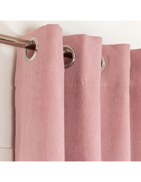 Cortina Ante rosa palo cortinas-visillos-y-estores
