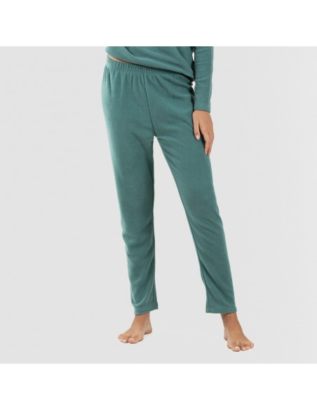 Pijama polar Blondie verde menta pijamas-mujer