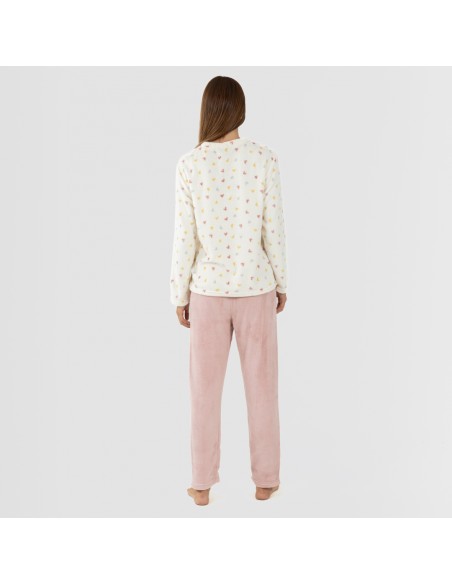 Pijama coral Julie malva Pijama coral Julie malva