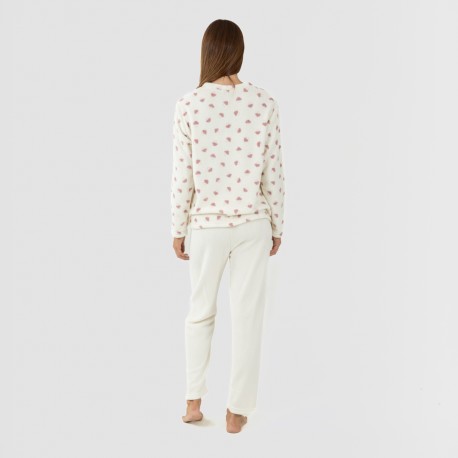 Pijama coral Ellen natural