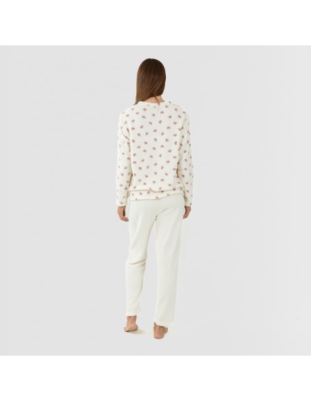 Pijama coral Ellen natural