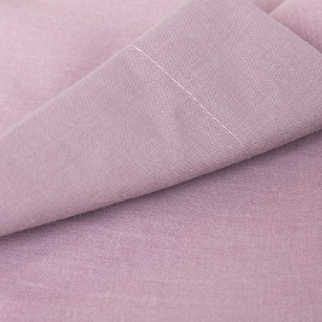 Funda de almohada algodón lisa