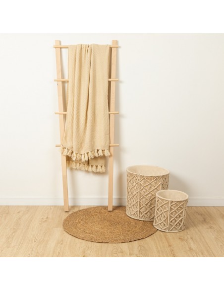 Plaid Tondelo natural