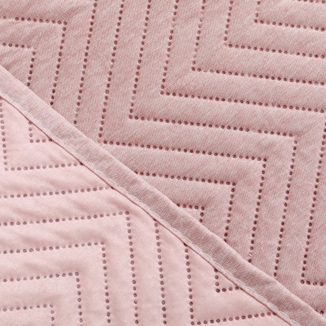 Colcha bouti lisa efecto desgastado