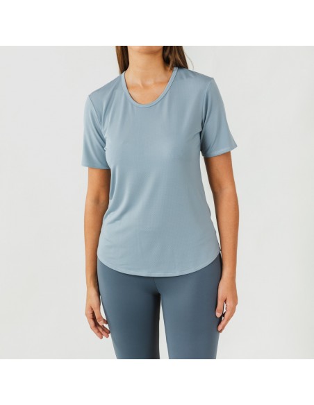 Conjunto deportivo legging largo mujer indigo claro/oscuro Conjunto deportivo legging largo mujer indigo claro/oscuro