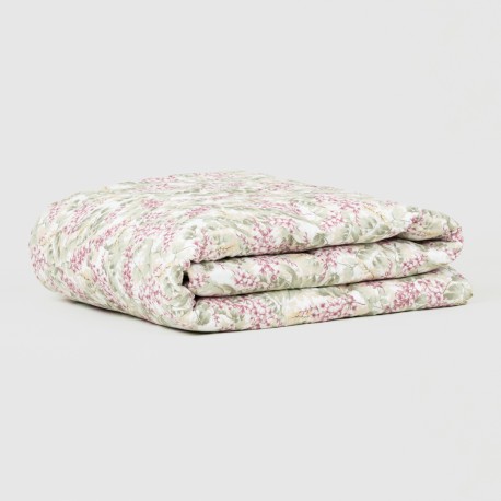 Colcha bouti Nora malva rosa