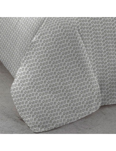 Funda nórdica algodón percal Diana verde tiffany Funda nórdica algodón percal Diana verde tiffany