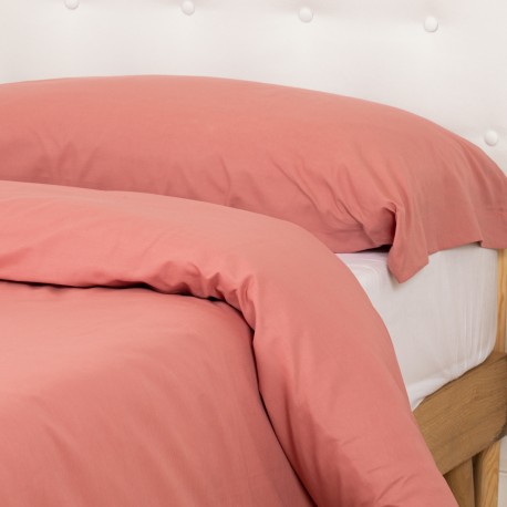 Funda nórdica algodón lisa