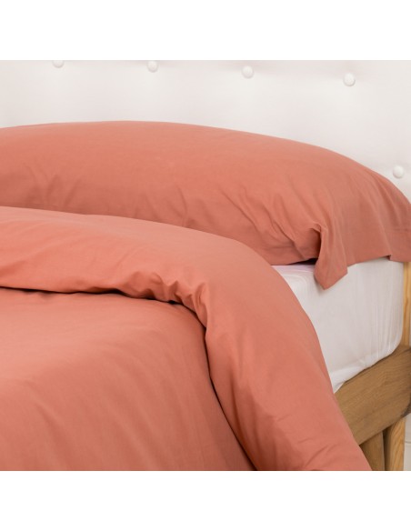 Funda nórdica algodón lisa