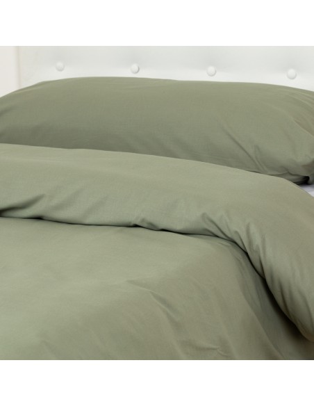 Funda nórdica algodón percal lisa