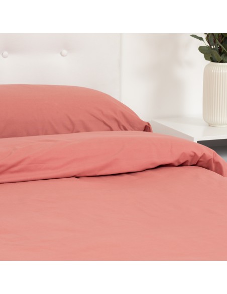 Funda nórdica algodón percal lisa