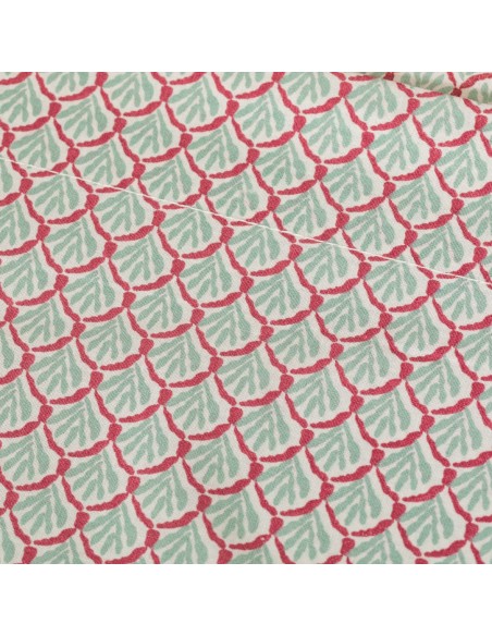 Juego de sábanas algodón Higuera malva rosa