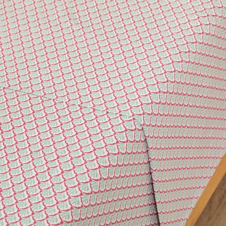 Juego de sábanas algodón Higuera malva rosa