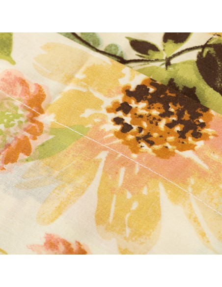 Juego de sábanas algodón percal August natural