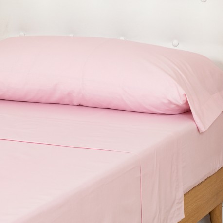 Juego de sábanas algodón lisas