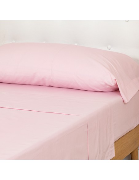 Juego de sábanas algodón lisas Juego de sábanas algodón lisas