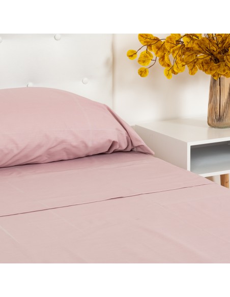 Juego de sábanas algodón lisas