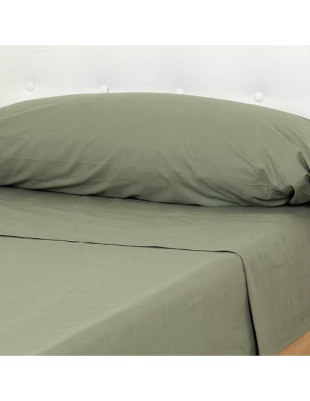 Juego de sábanas algodón lisas