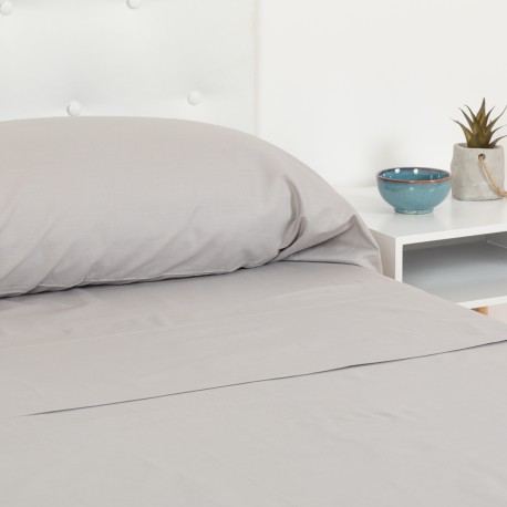 Juego de sábanas lisas Medidas sábanas Cama 90cm colores blanco