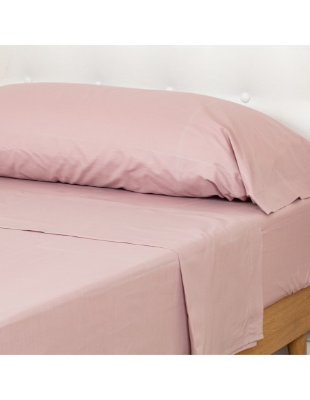 Juego de sábanas algodón Percal lisa Juego de sábanas algodón Percal lisa