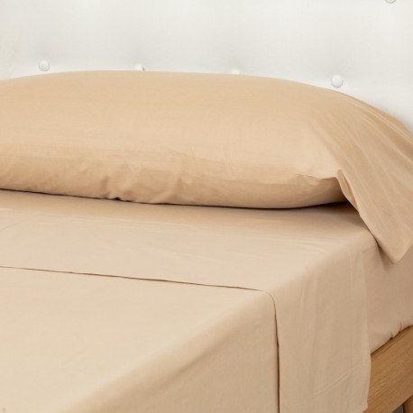 Juego de sábanas algodón Percal lisa