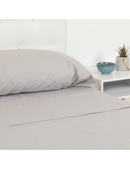 Juego de sábanas algodón Percal lisa Juego de sábanas algodón Percal lisa