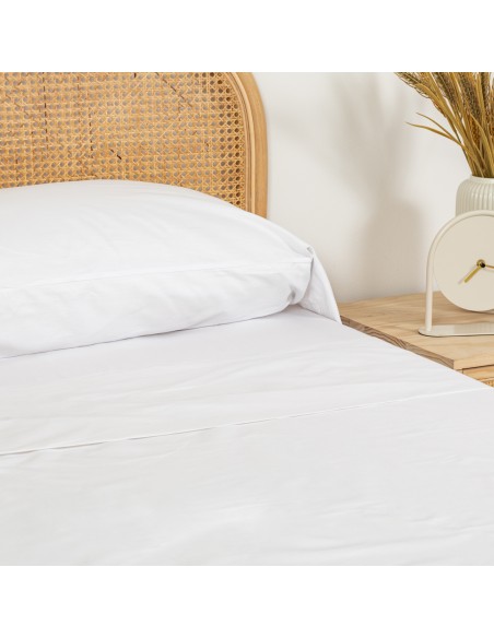 Juego de sábanas algodón lisas Juego de sábanas algodón lisas