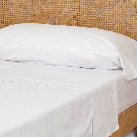 Juego de sábanas algodón lisas