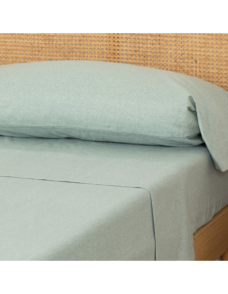 Juego de sábanas franela lisa Juego de sábanas franela lisa