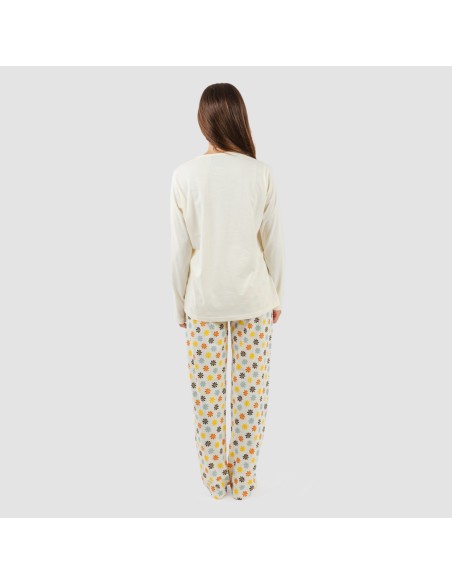 Pijama largo algodón Susan pijamas-largos-mujer