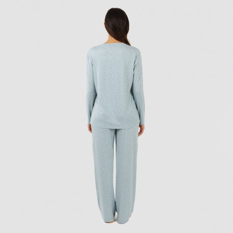Pijama largo mujer soft Anita indigo