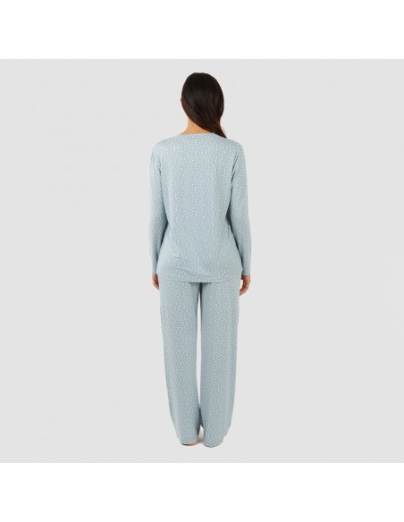 Pijama largo mujer soft Anita indigo Pijama largo mujer soft Anita indigo