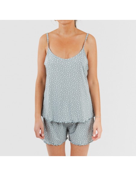 Pijama tirantes mujer soft Anita indigo