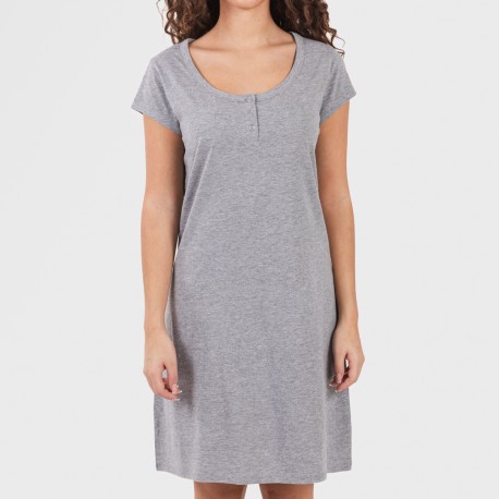 Blusón algodón liso