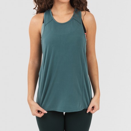 Conjunto deportivo leggings corto mujer verde botella