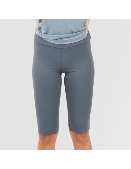 Conjunto deportivo leggings corto mujer indigo claro - oscuro Conjunto deportivo leggings corto mujer indigo claro - oscuro