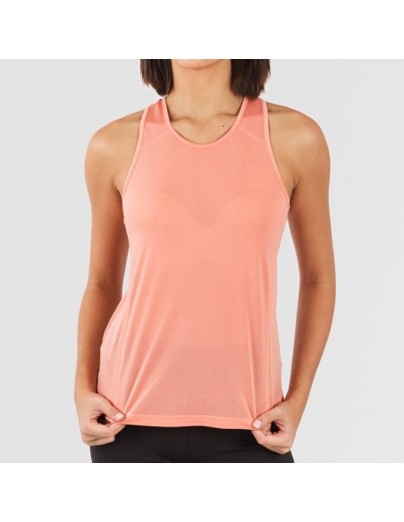 Conjunto deportivo leggings corto mujer naranja - negro Conjunto deportivo leggings corto mujer naranja - negro