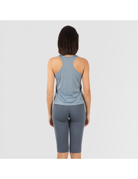 Conjunto deportivo leggings corto mujer indigo claro - oscuro Conjunto deportivo leggings corto mujer indigo claro - oscuro