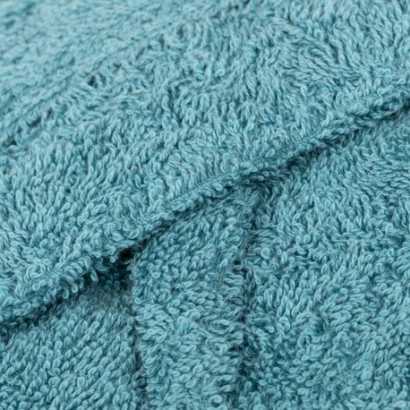 Albornoz capucha agua marina 450gr Unisex