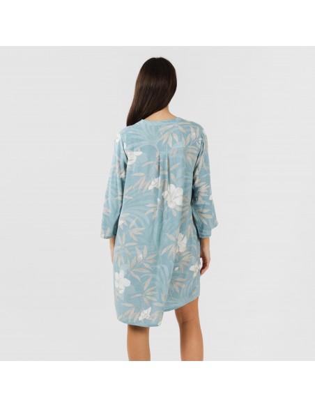 Camisola viscosa Denia azul