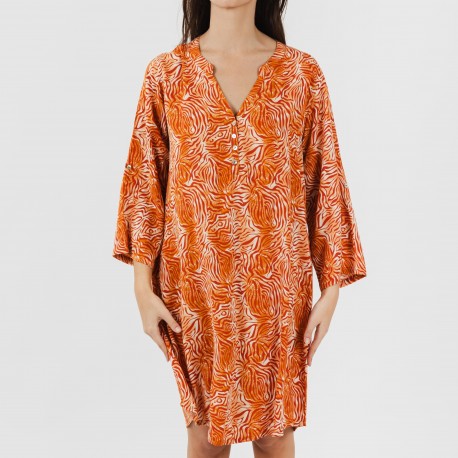 Camisola viscosa Sole teja