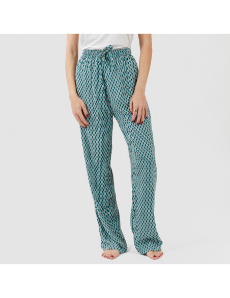 Pantalón viscosa Dueña azul pantalones-comodos-mujer