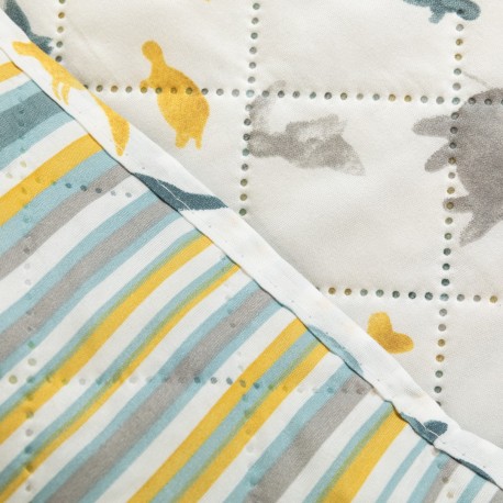 Colcha bouti Jimmy indigo