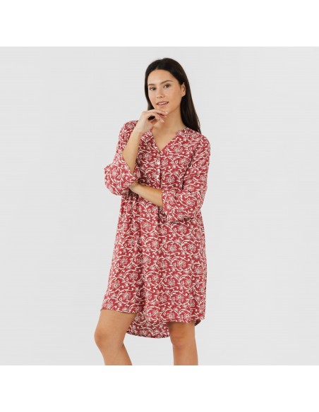 Camisola viscosa Reina marsala Camisola viscosa Reina marsala