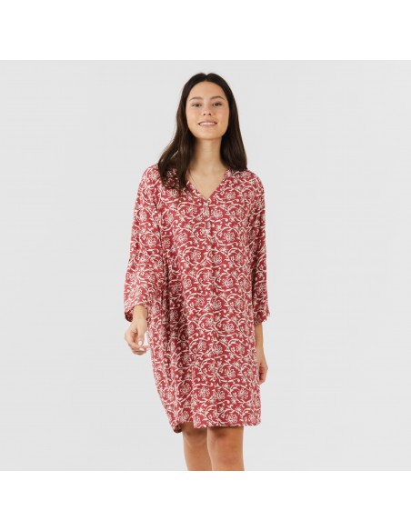 Camisola viscosa Reina marsala Camisola viscosa Reina marsala