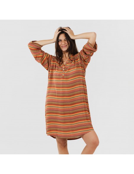 Camisola viscosa Emily teja Camisola viscosa Emily teja