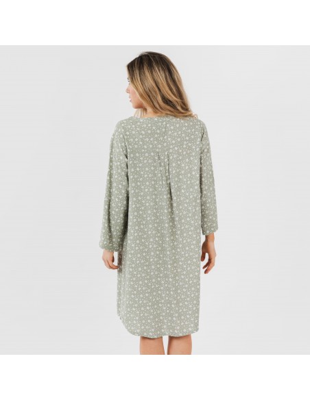 Camisola viscosa Valeria verde caceria Camisola viscosa Valeria verde caceria